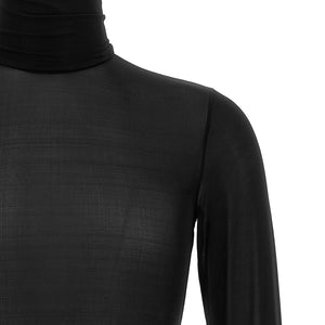 Saint Laurent Semi-transparent Turtleneck Sweater
