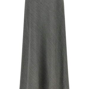 Alberta Ferretti Bell Chevron Skirt