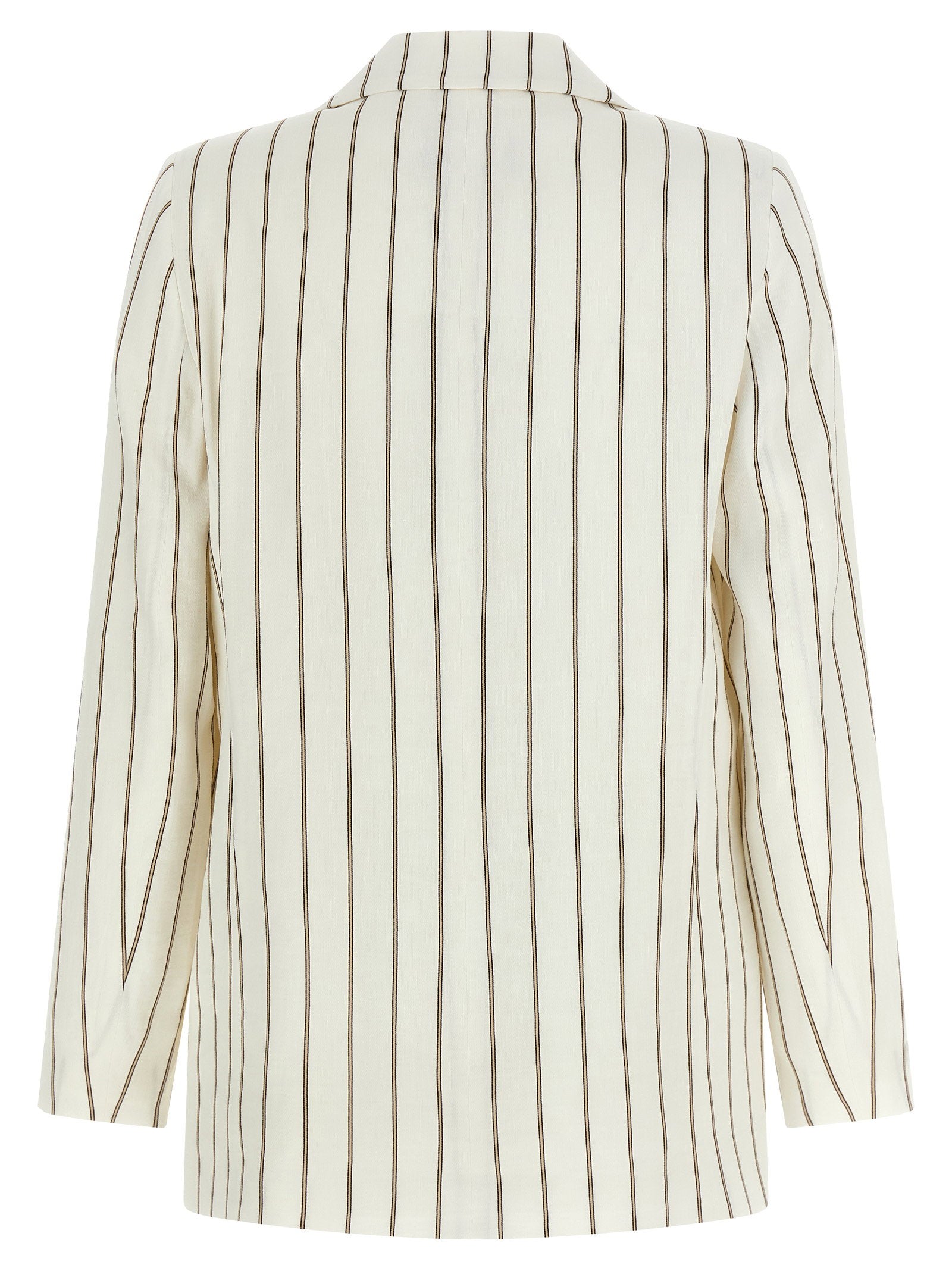 Peserico Pinstripe Twill Blazer