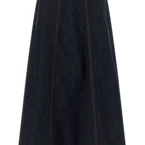 Alberta Ferretti Denim Skirt