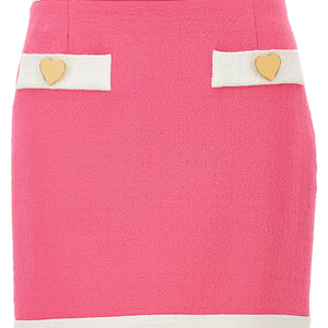 Moschino Heart Buttons Skirt