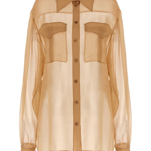 Alberta Ferretti Chiffon Shirt