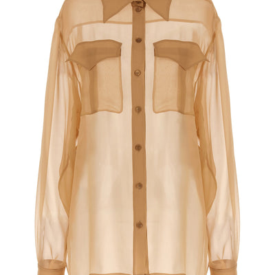 Alberta Ferretti Chiffon Shirt