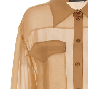 Alberta Ferretti Chiffon Shirt