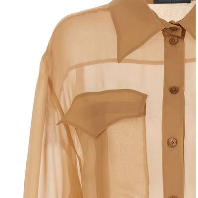 Alberta Ferretti Chiffon Shirt
