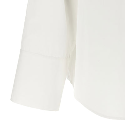 Alberta Ferretti Pleated Ruffle Shirt