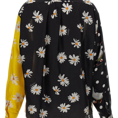 Moschino Patchwork Print Shirt