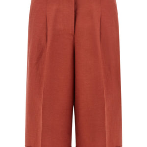 Peserico Linen Viscose Bermuda Shorts