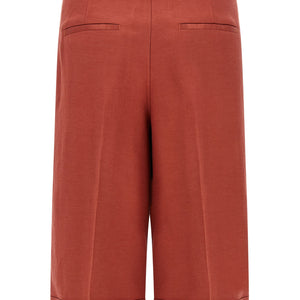 Peserico Linen Viscose Bermuda Shorts