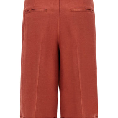 Peserico Linen Viscose Bermuda Shorts