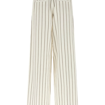 Peserico Pinstriped Twill Pants