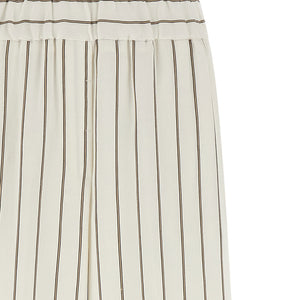 Peserico Pinstriped Twill Pants