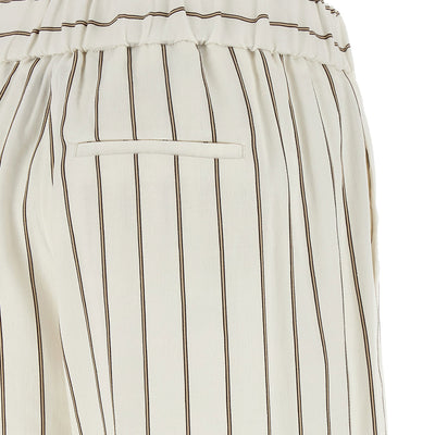 Peserico Pinstriped Twill Pants