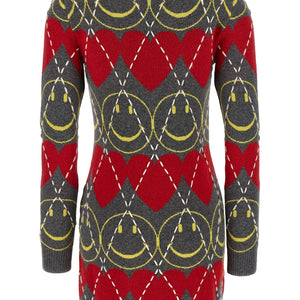 Moschino Smiley® Wool Dress