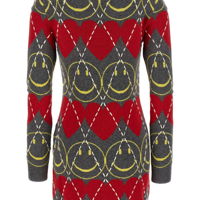 Moschino Smiley® Wool Dress