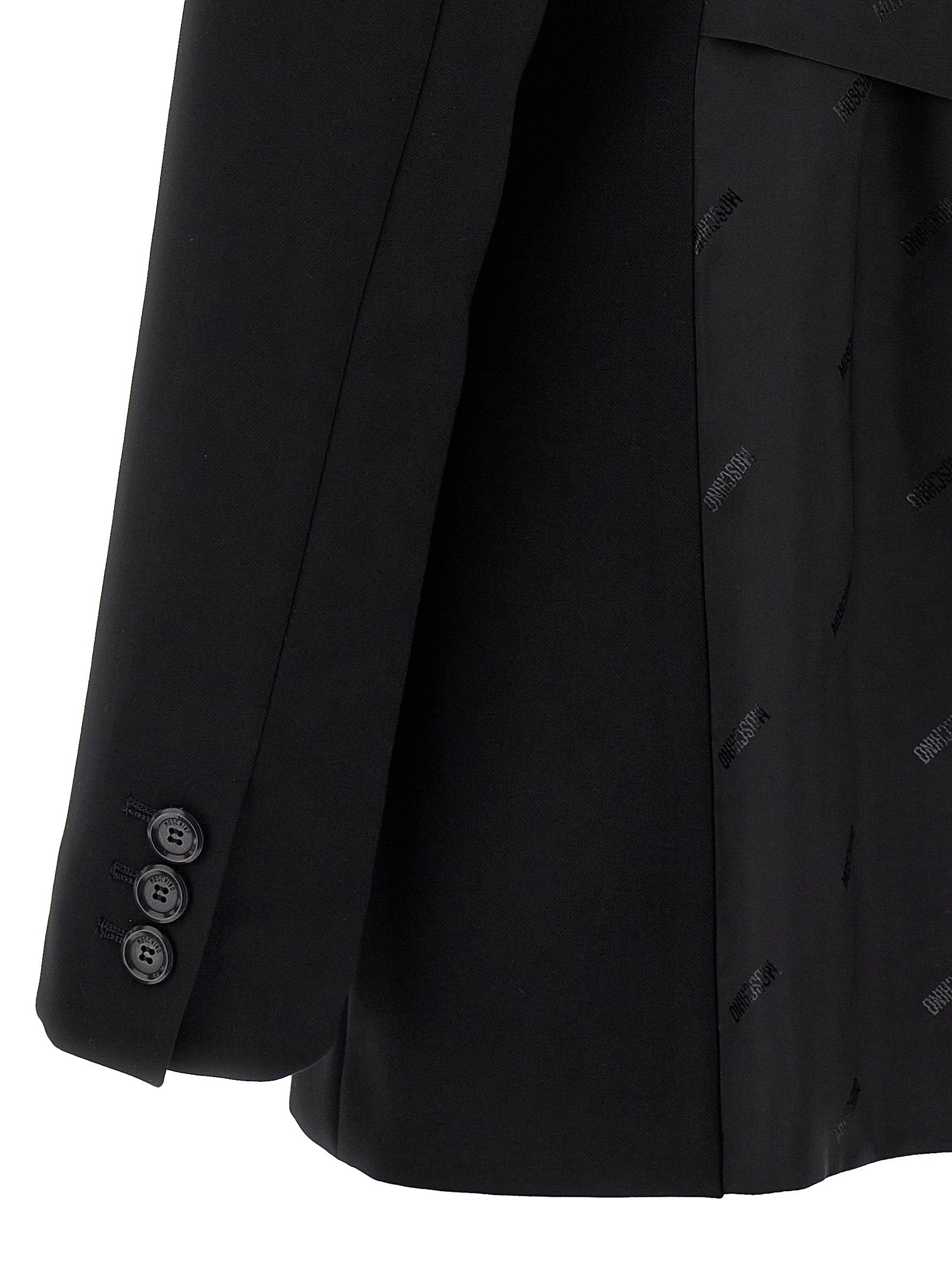 Moschino Single-breasted Martingale Blazer