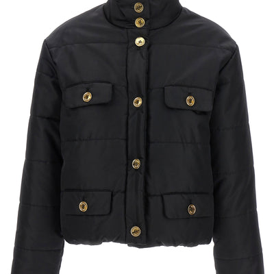 Moschino Logo Button Down Jacket