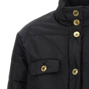Moschino Logo Button Down Jacket
