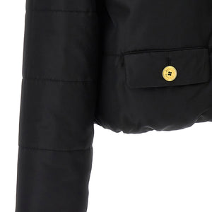 Moschino Logo Button Down Jacket