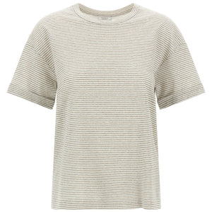 Peserico Lamé Stripes T-shirt