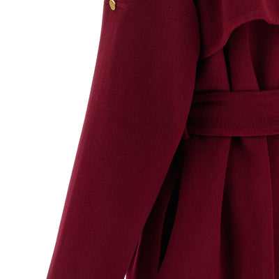 Alberta Ferretti Long Wool Coat