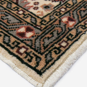 Vintage Turkish Hand-Knotted Wool Runner Rug No. 234, 3' x 9'8"