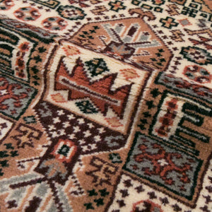 Vintage Turkish Hand-Knotted Wool Runner Rug No. 234, 3' x 9'8"