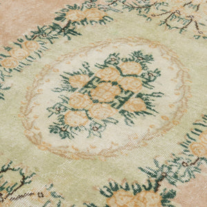 Vintage Turkish Hand-Knotted Wool Rug No. 384, 6'8" x 9'11"
