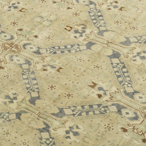 Vintage Turkish Hand-Knotted Wool Rug No. 382, 6'5" x 9'5"
