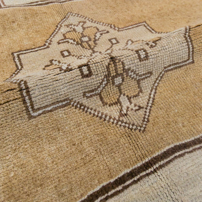 Vintage Turkish Hand-Knotted Wool Rug No. 378, 6'3" x 8'8"