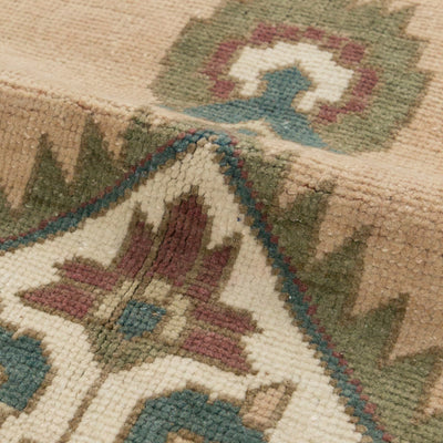 Vintage Turkish Hand-Knotted Wool Rug No. 383, 6'8" x 10'12"