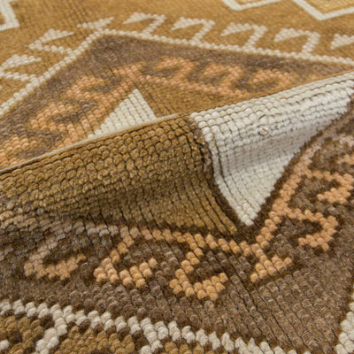 Vintage Turkish Hand-Knotted Wool Rug No. 385, 7' x 10'10"