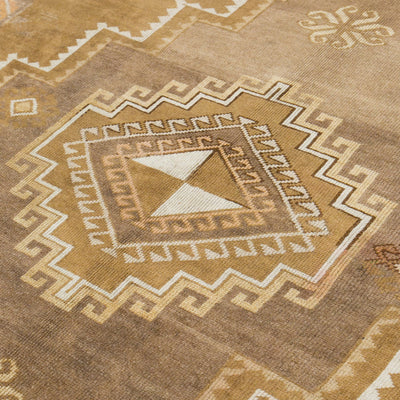 Vintage Turkish Hand-Knotted Wool Rug No. 385, 7' x 10'10"
