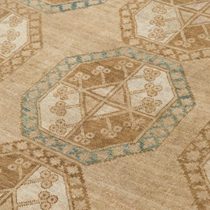 Vintage Turkish Hand-Knotted Wool Rug No. 393, 7'9" x 9'8"