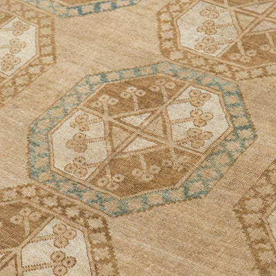 Vintage Turkish Hand-Knotted Wool Rug No. 393, 7'9" x 9'8"
