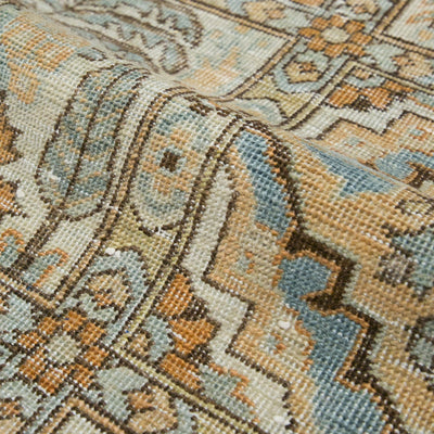 Vintage Turkish Hand-Knotted Wool Rug No. 377, 6'11" x 10'5"