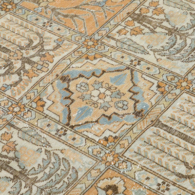 Vintage Turkish Hand-Knotted Wool Rug No. 377, 6'11" x 10'5"