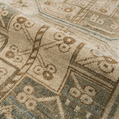 Vintage Turkish Hand-Knotted Wool Rug No. 388, 7'10" x 10'10"