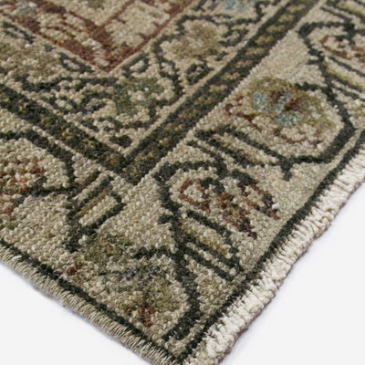 Vintage Turkish Hand-Knotted Wool Rug No. 373, 5'5" x 14'10"