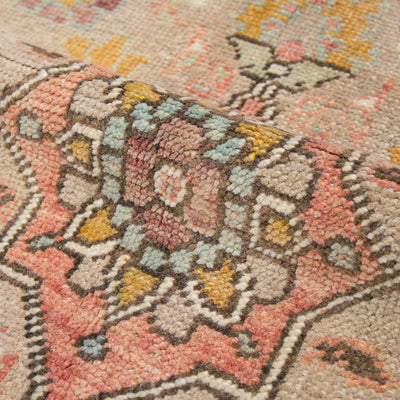 Vintage Turkish Hand-Knotted Wool Rug No. 406, 5'3" x 10'