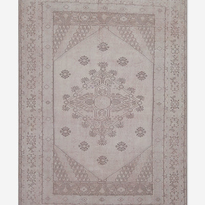 Vintage Turkish Hand-Knotted Wool Rug No. 404, 6' x 8'7"