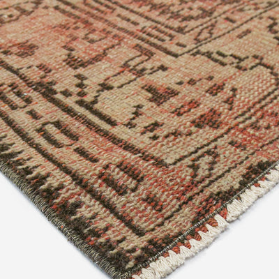 Vintage Turkish Hand-Knotted Wool Rug No. 442, 6' x 9'2"