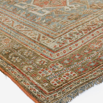 Vintage Turkish Hand-Knotted Wool Rug No. 443, 6'4" x 9'6"