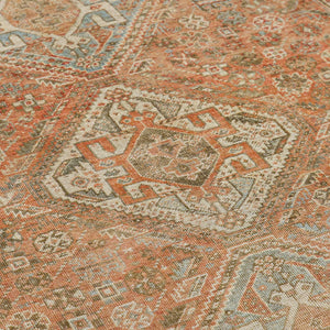 Vintage Turkish Hand-Knotted Wool Rug No. 443, 6'4" x 9'6"