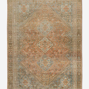 Vintage Turkish Hand-Knotted Wool Rug No. 443, 6'4" x 9'6"