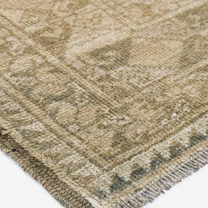 Vintage Turkish Hand-Knotted Wool Rug No. 444, 7'5" x 9'10"