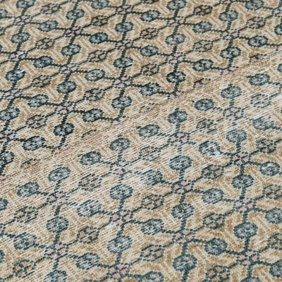 Vintage Turkish Hand-Knotted Wool Rug No. 449, 3'10" x 6'7"