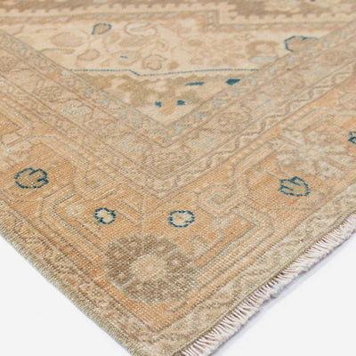 Vintage Turkish Hand-Knotted Wool Rug No. 452, 4' x 6'7"