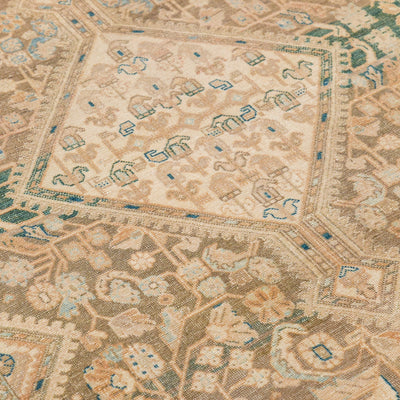 Vintage Turkish Hand-Knotted Wool Rug No. 452, 4' x 6'7"