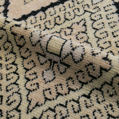 Vintage Turkish Hand-Knotted Wool Rug No. 456, 4'5" x 6'1"